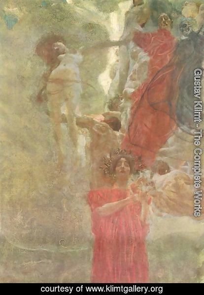Gustav Klimt - Medicine (composition Study)