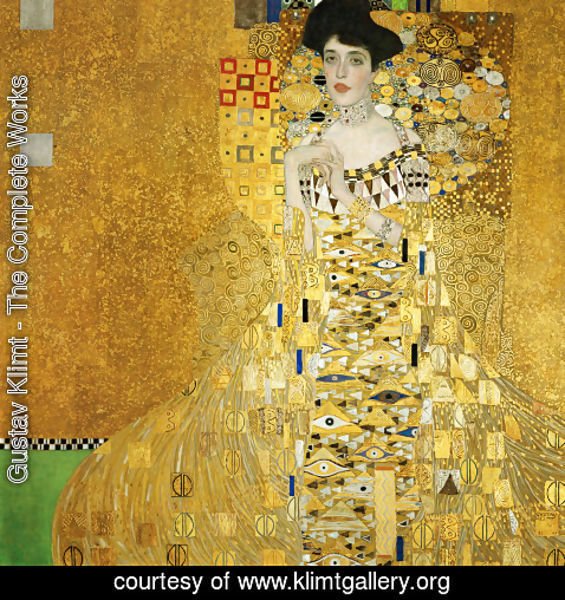 Gustav Klimt - Adele Bloch-Bauer I  1907