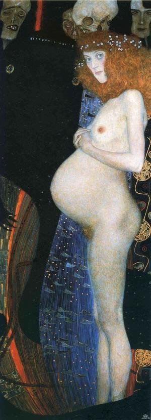 Gustav Klimt - Hope I  1903
