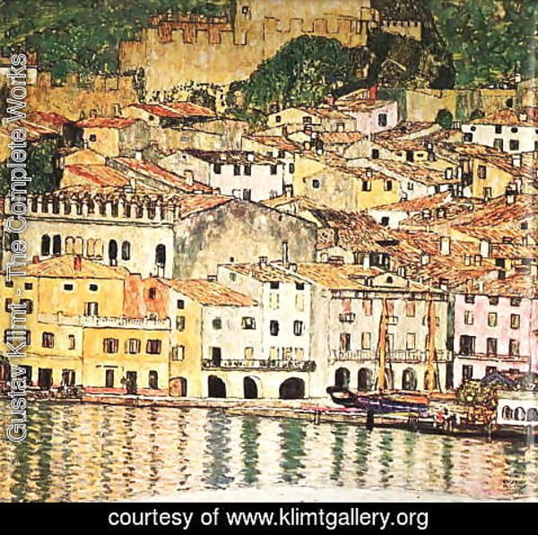 Gustav Klimt - Malcesine on Lake Garda  1913