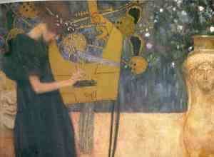 Gustav Klimt - Music I  1895