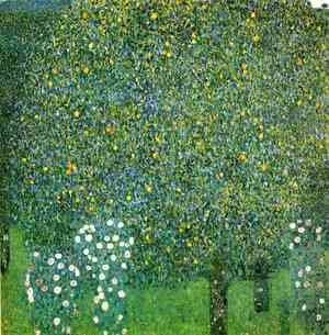 Gustav Klimt - Roses Under the Trees  1905